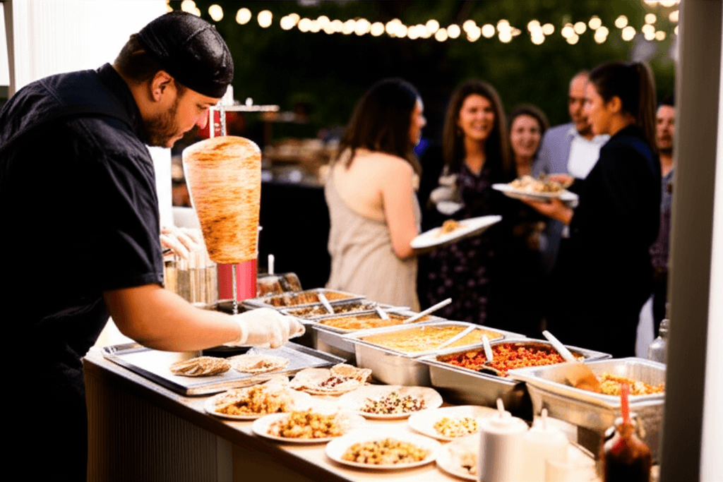 TacoLoco catering at an event