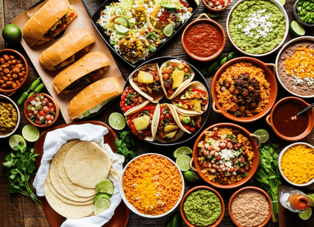 TacoLoco catering spread